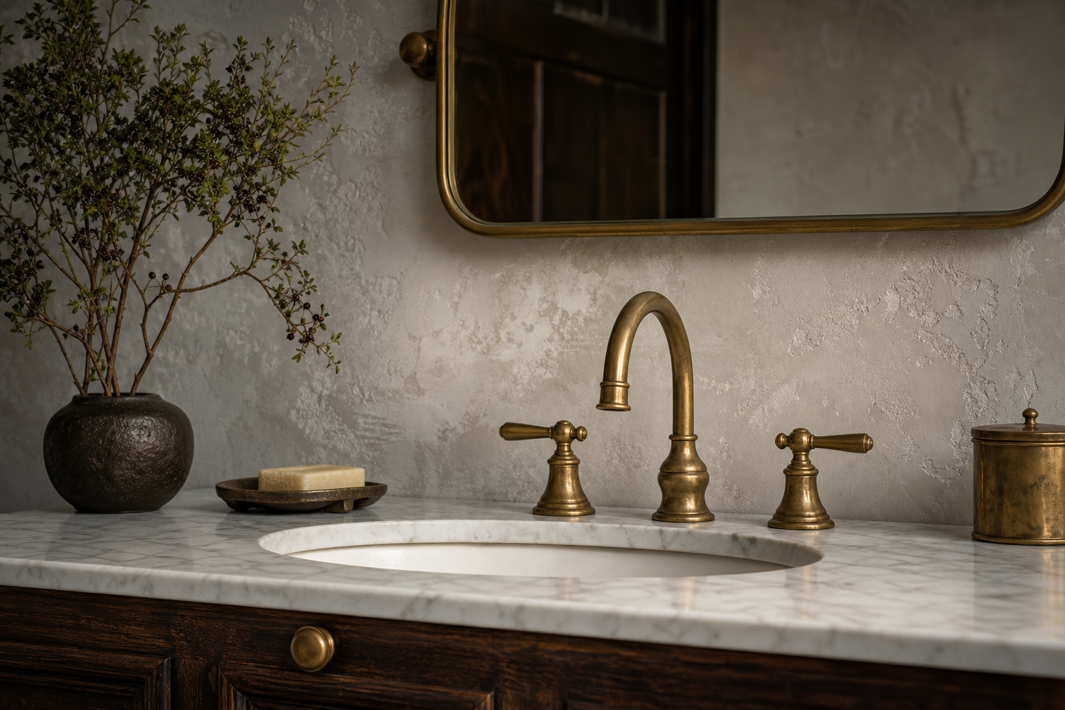Antique Brass Finishes: Achieving Authentic Patina in Your Bath