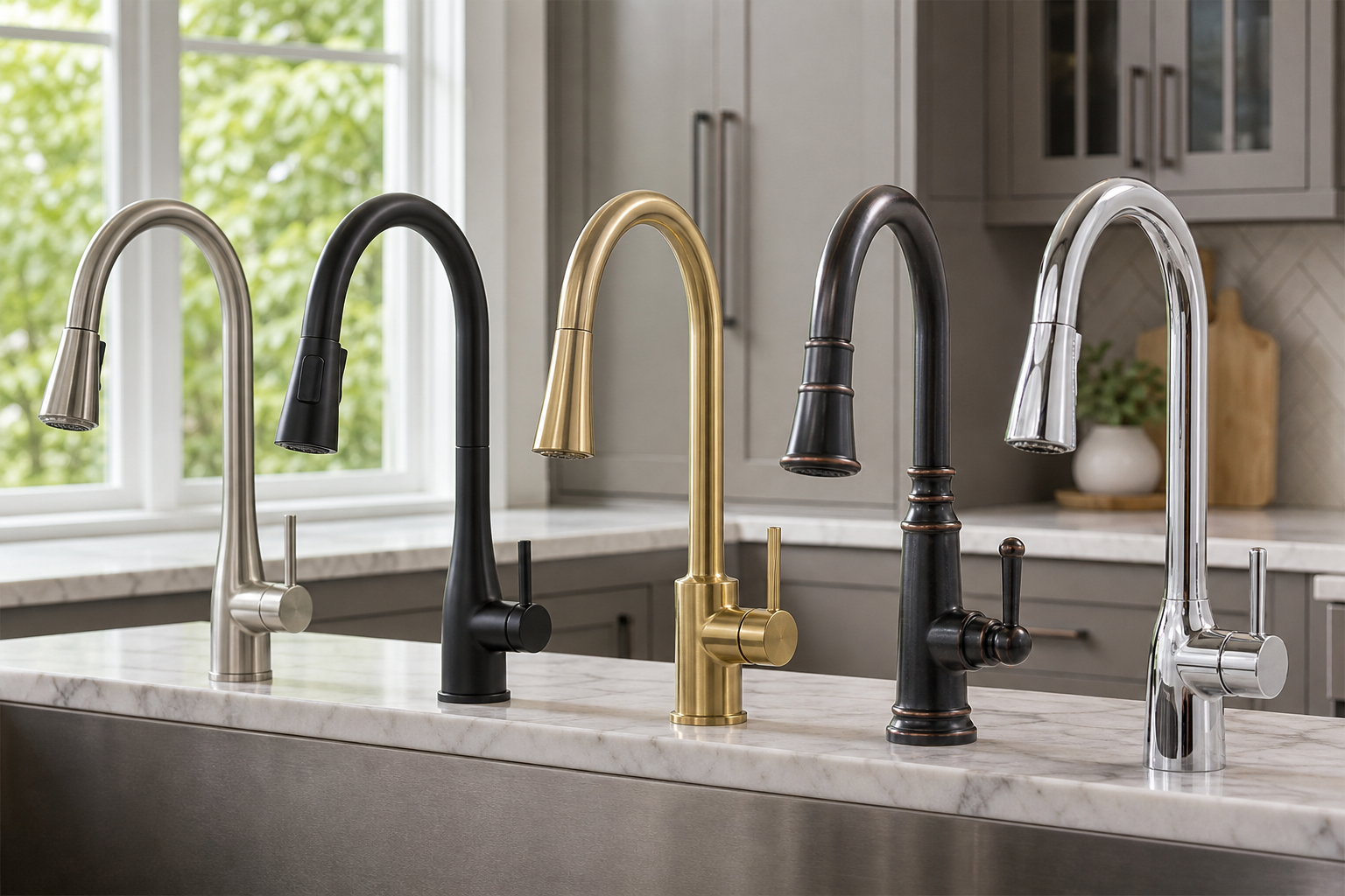Kitchen Faucet Guide: Choosing Finish, Function and Flow Rate
