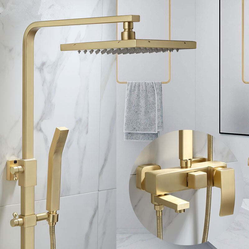 Wasser™ Brushed Gold Shower System