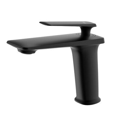 Single-Handle Brass Bathroom Faucet