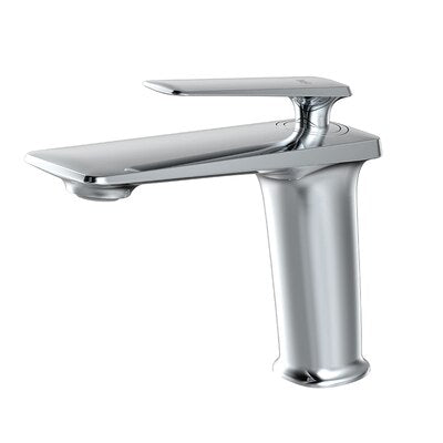 Single-Handle Brass Bathroom Faucet