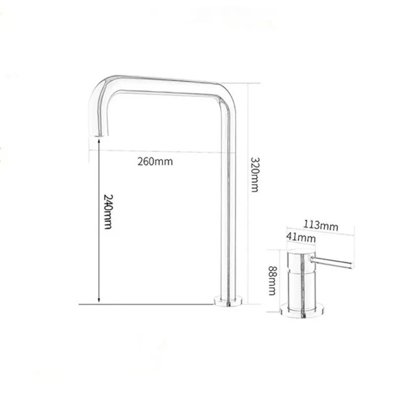 Valmont Rose Gold Bathroom Sink Faucet