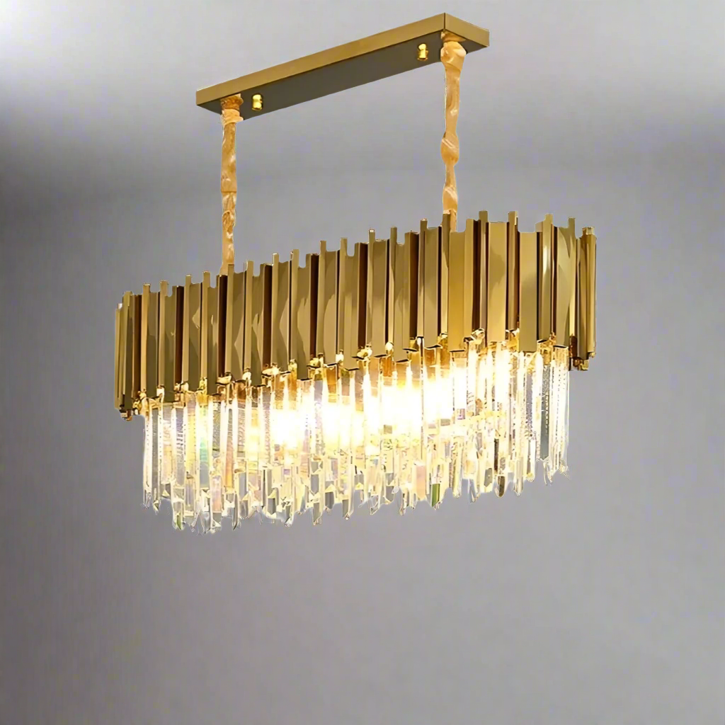 Gio Crystal Dining Room Chandelier – Allfixture