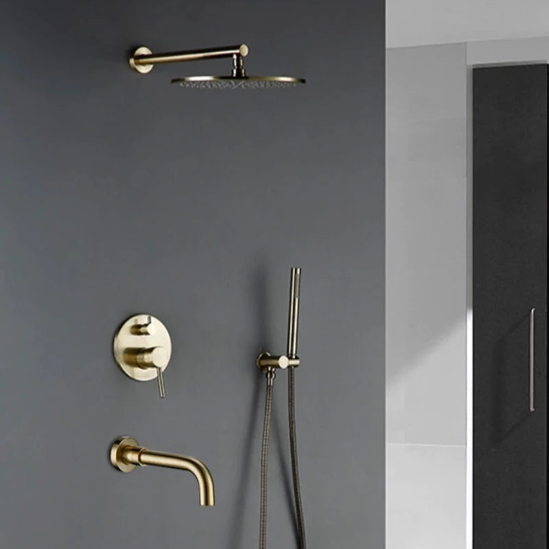 Wasser™ Complete Shower System With Bathtub Filler