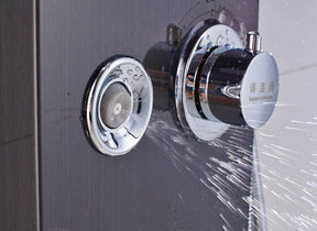 5-Function LED Shower Panel With Massage Jets Waterfall Rainfall