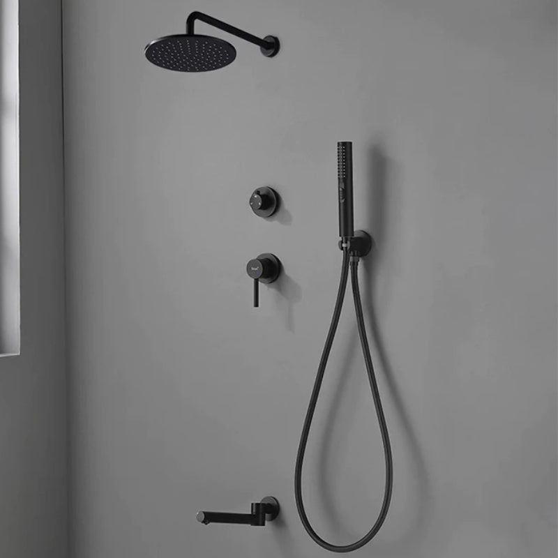 Wasser™ Solid Brass Shower Faucet With Bathtub Faucet