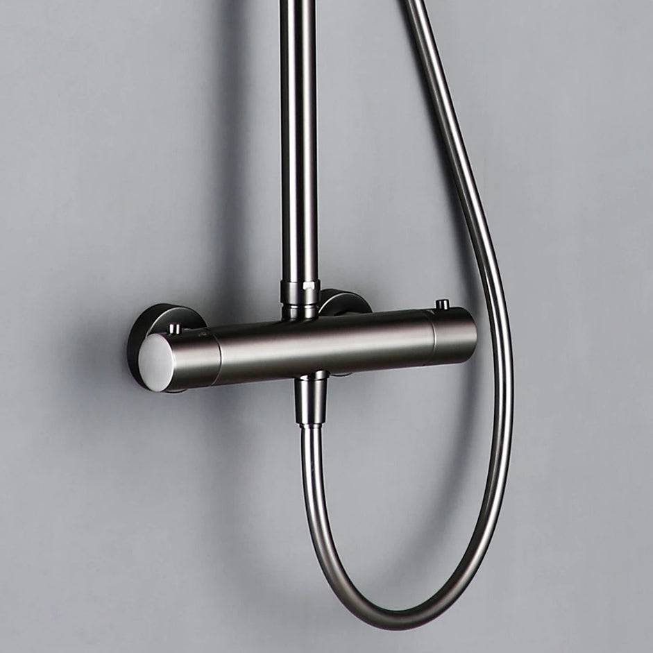Wasser™ Gunmetal Grey Shower Faucet With Handheld Spray