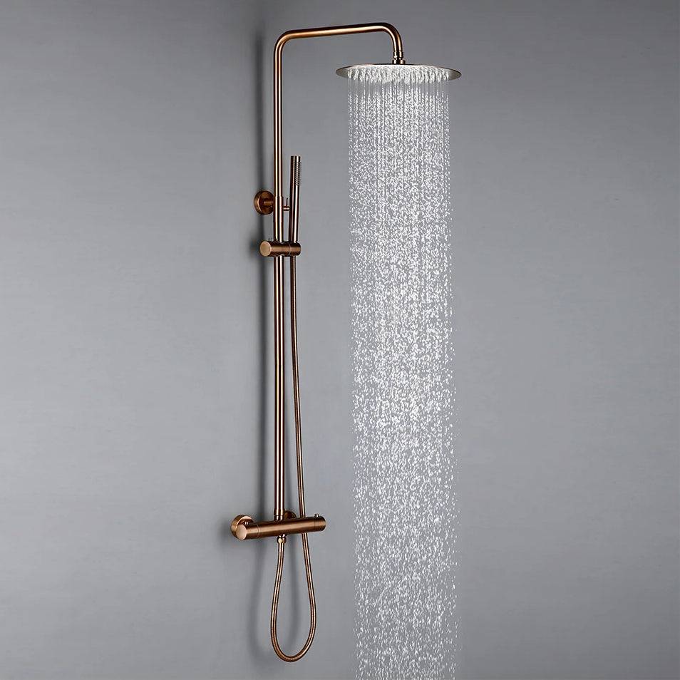 Wasser™ Bronze Shower Faucet With Hand Shower Sprayer | AllFixture