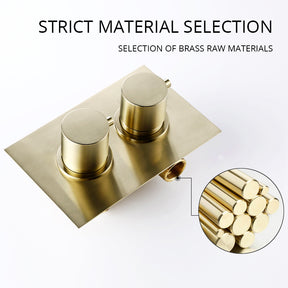 Wasser™ Solid Brass Complete Shower System