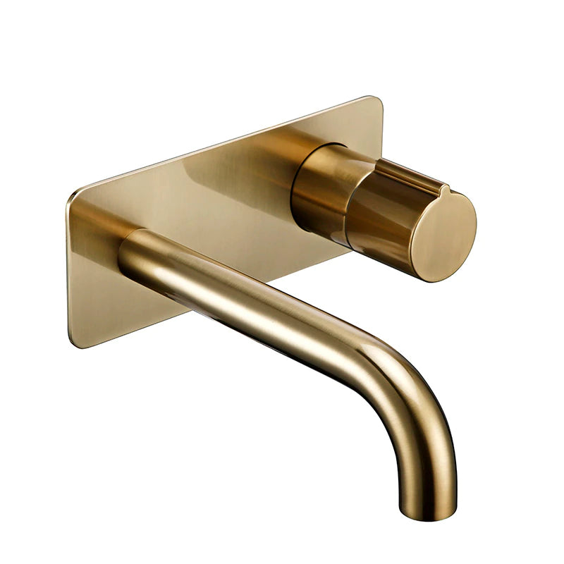 Wasser™ Wall Mounted Brass Bathroom Faucet