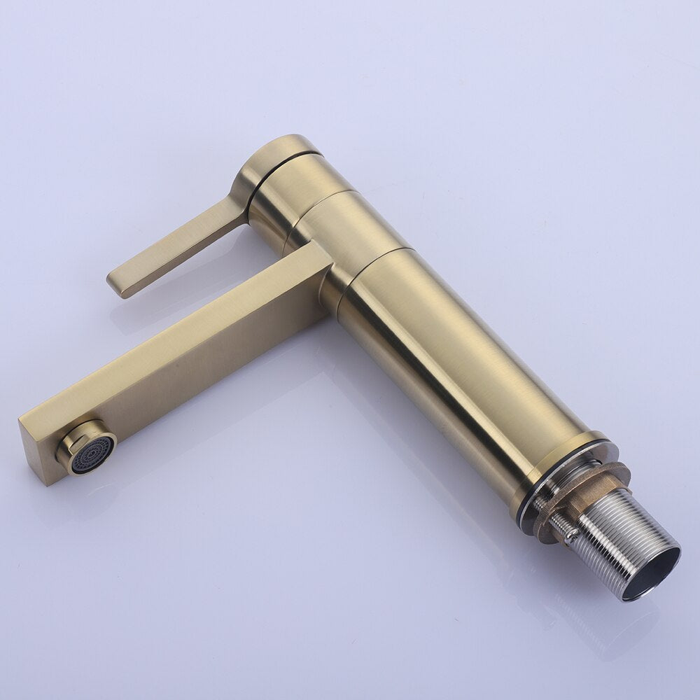 ROZIN Brushed Gold Single Handle Faucet