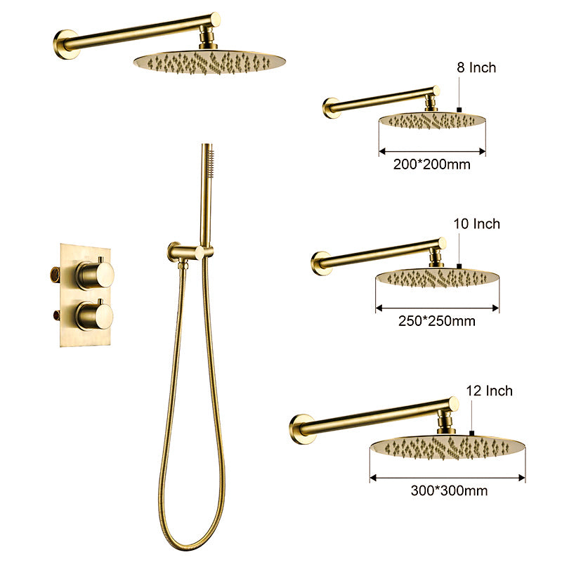 Wasser™ Solid Brass Complete Shower System