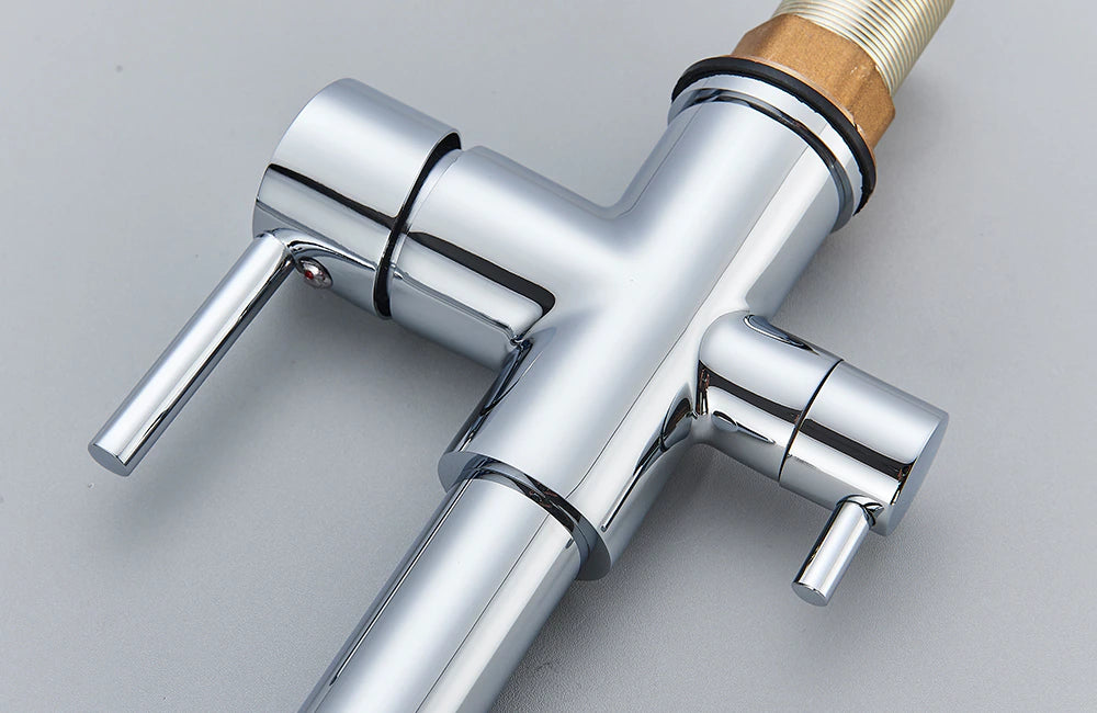 Wasser™ Pull Down Spring Kitchen Faucet With Filtered Water Tap