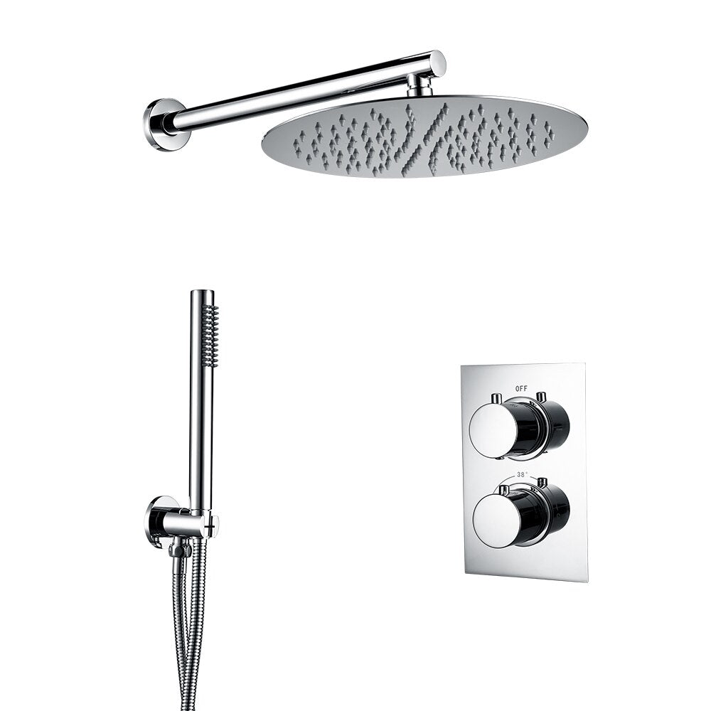 Wasser™ Chrome Shower Faucet With Handheld Shower
