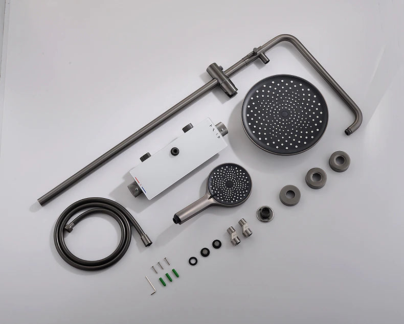 Complete Shower System With Bathtub Faucet