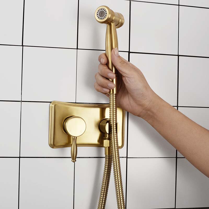 Wasser™ Solid Brass Hot & Cold Water Bidet Faucet