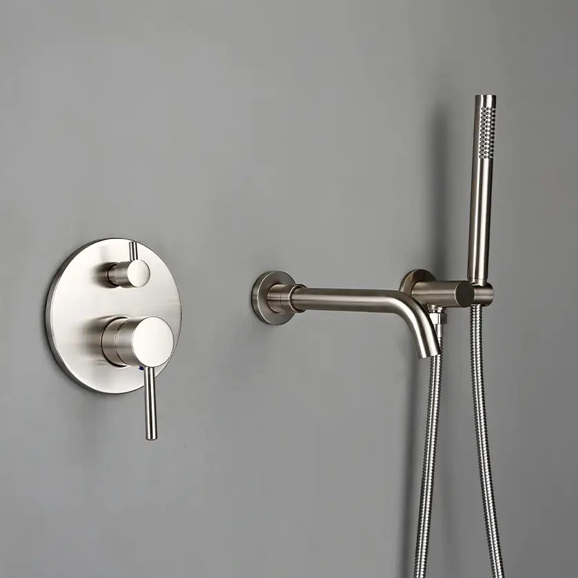 Wasser™ Solid Brass Bathtub Filler With Handheld Shower