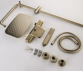 Solid Brass Shower Mixer With Bathtub Faucet