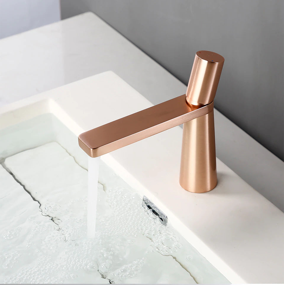 Wasser™ Solid Brass Single Handle Bathroom Sink Faucet