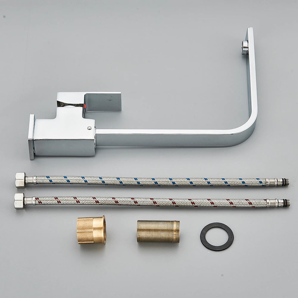Deck Mounted Single Handle Kitchen Faucet
