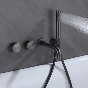 Shower Faucet Set Mixer Valve With Bathtub Filler