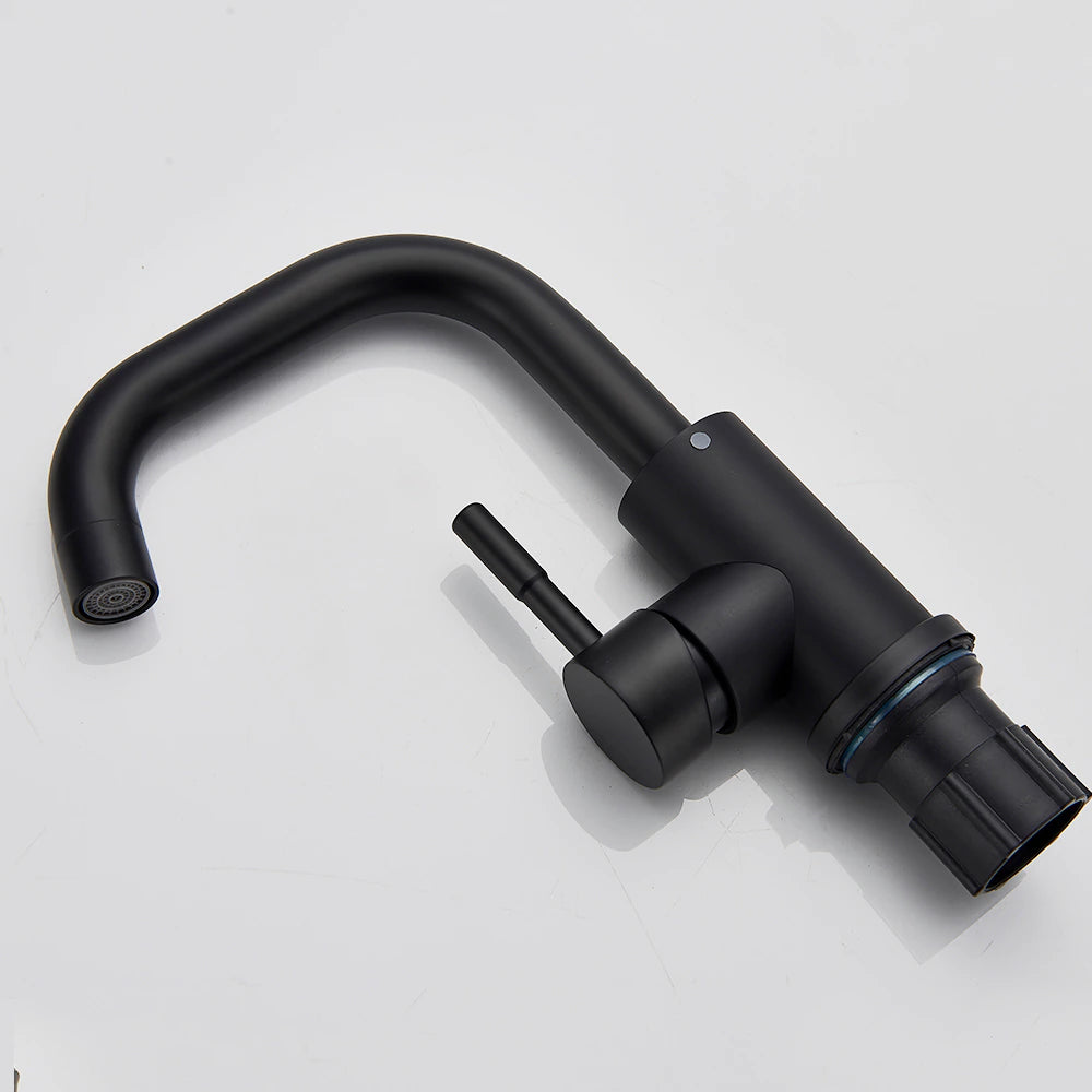 Wasser™ Deck Mounted Single Handle Bathroom Sink Faucet