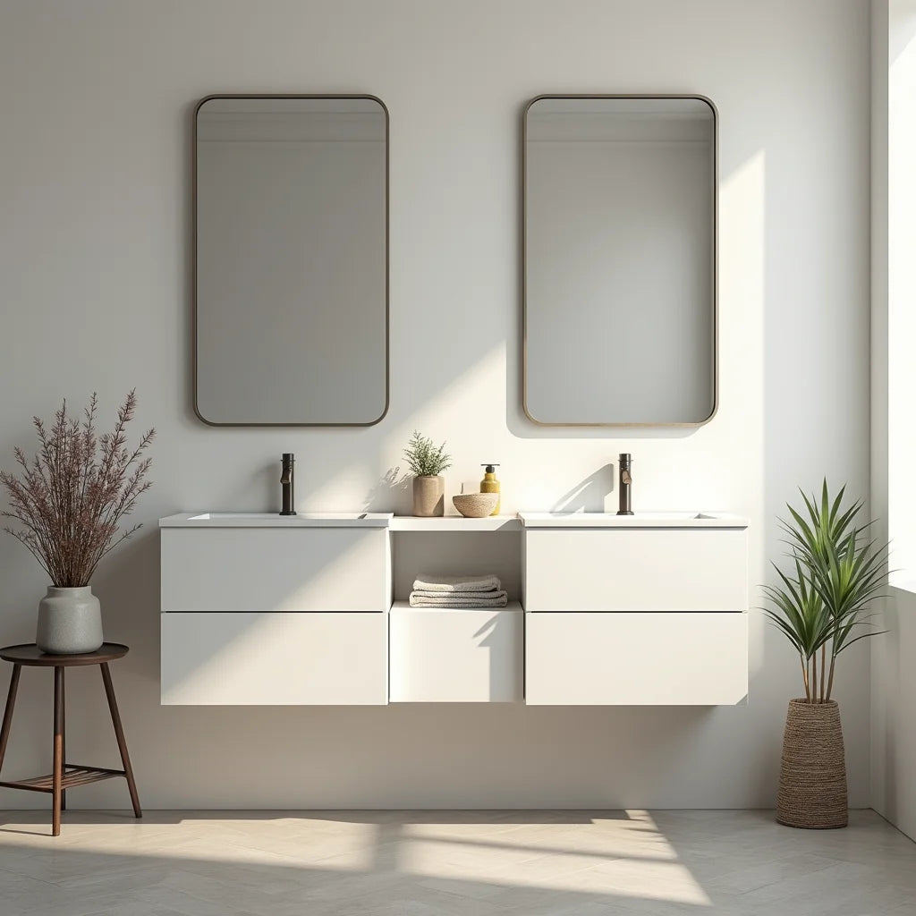 Double Vanity - Double Vanity Guide to Picking the Right Bathroom Pair