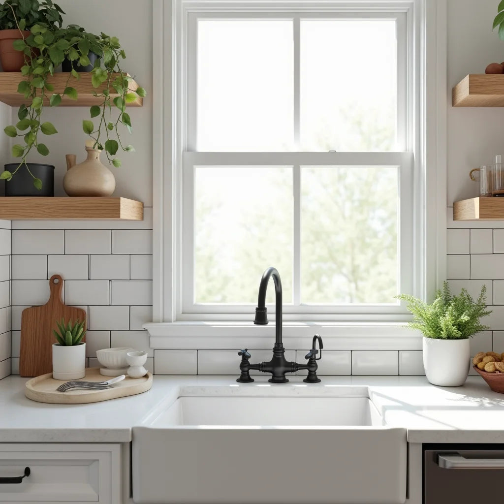 Farmhouse Kitchen Sink - Farmhouse Kitchen Sink Ideas for Durable Style and Longevity