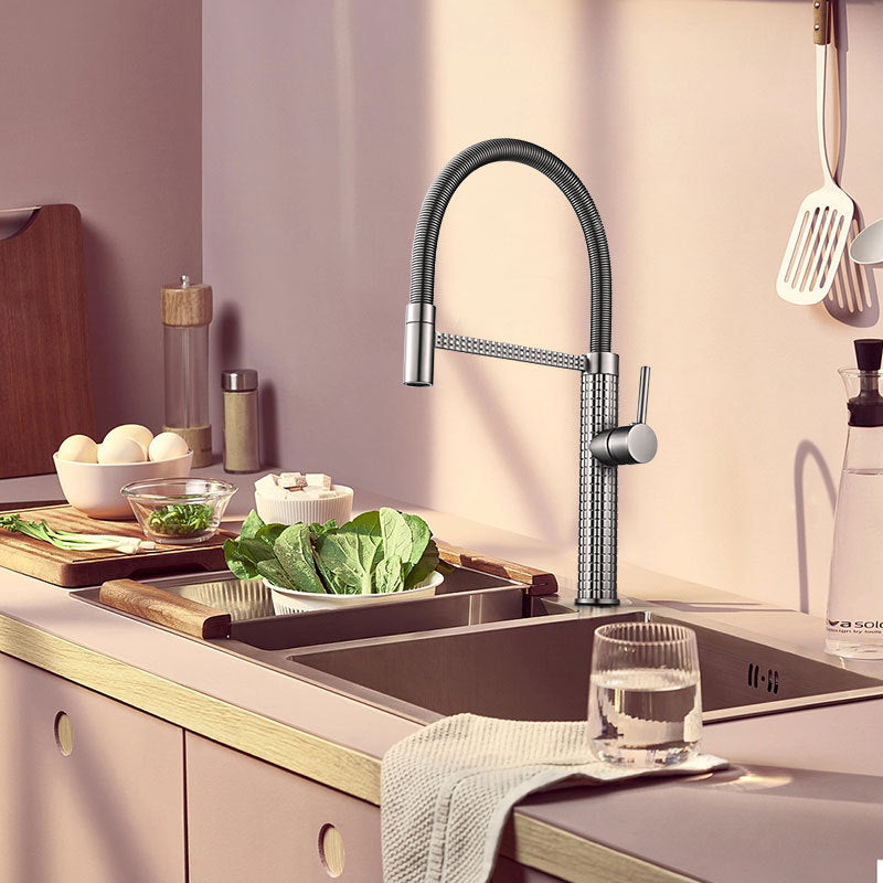Tiqui™ Solid Brass Kitchen Faucet