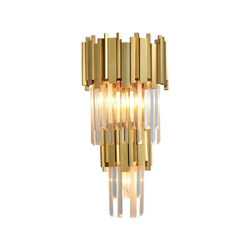 Gio 24" Crystal Wall Sconce