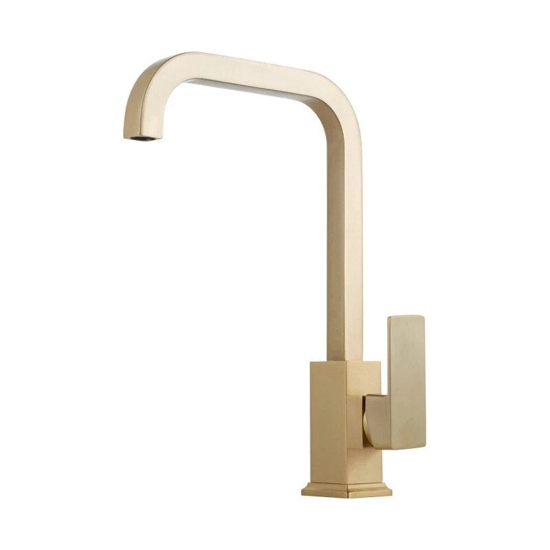 Tiqui™ Solid Brass Single Handle Kitchen Faucet