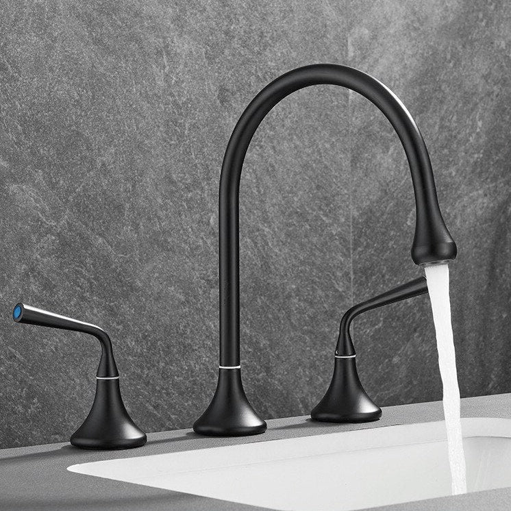 Maison Widespread Bathroom Faucet | Solid Brass, Dual-Handle | AllFixture