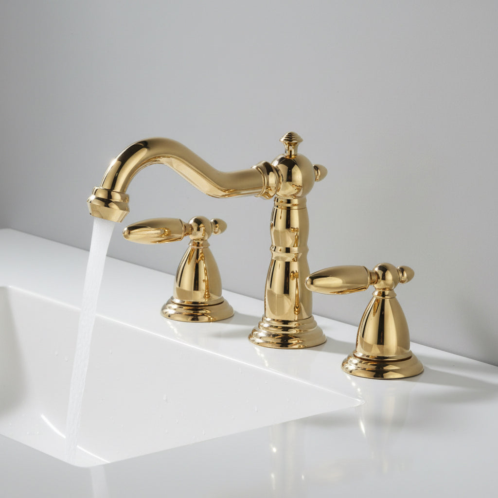 Maison Widespread Bathroom Faucet – Single Handle | AllFixture
