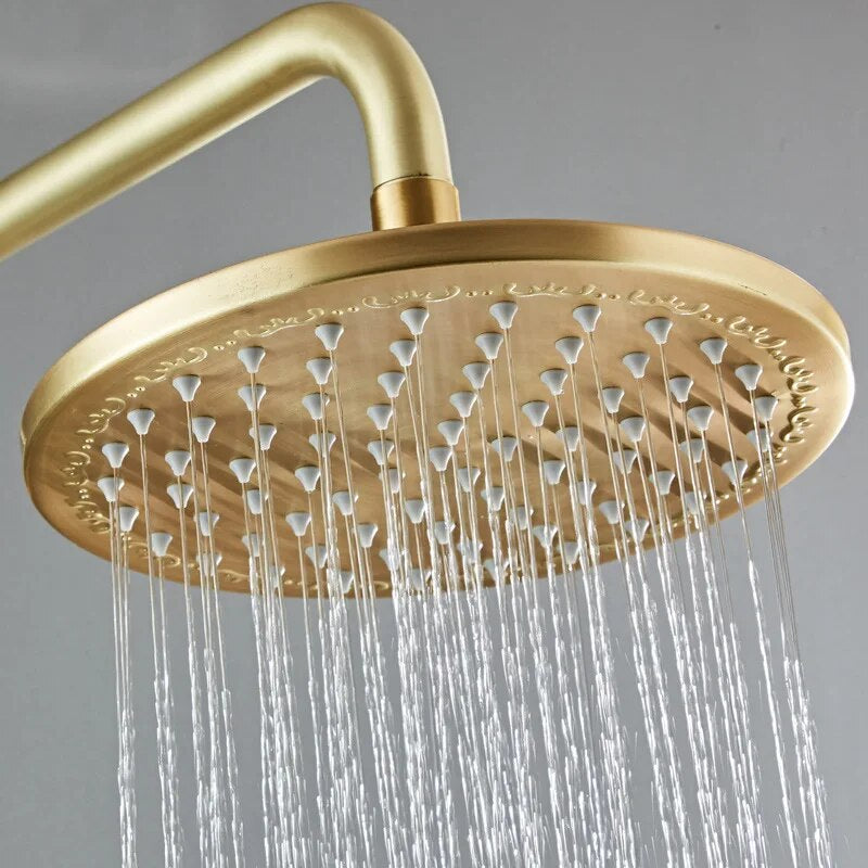 Complete Shower Set With Bathtub Faucet