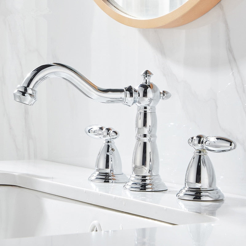 Tiqui™ Solid Brass Contemporary Bathroom Sink Faucet