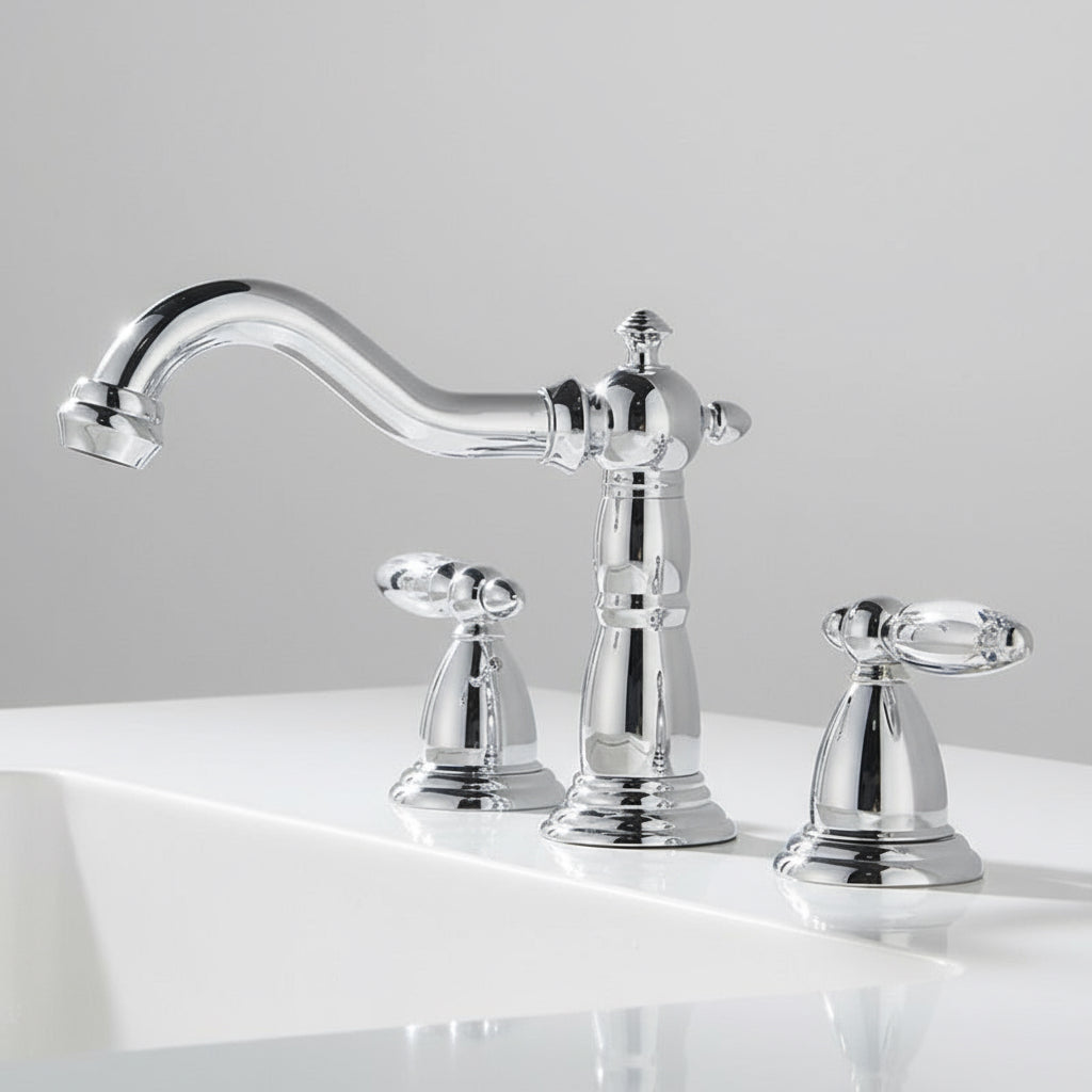 Maison Widespread Bathroom Faucet – Single Handle | AllFixture
