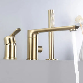 Solid Brass Shower Set With Bathtub Faucet