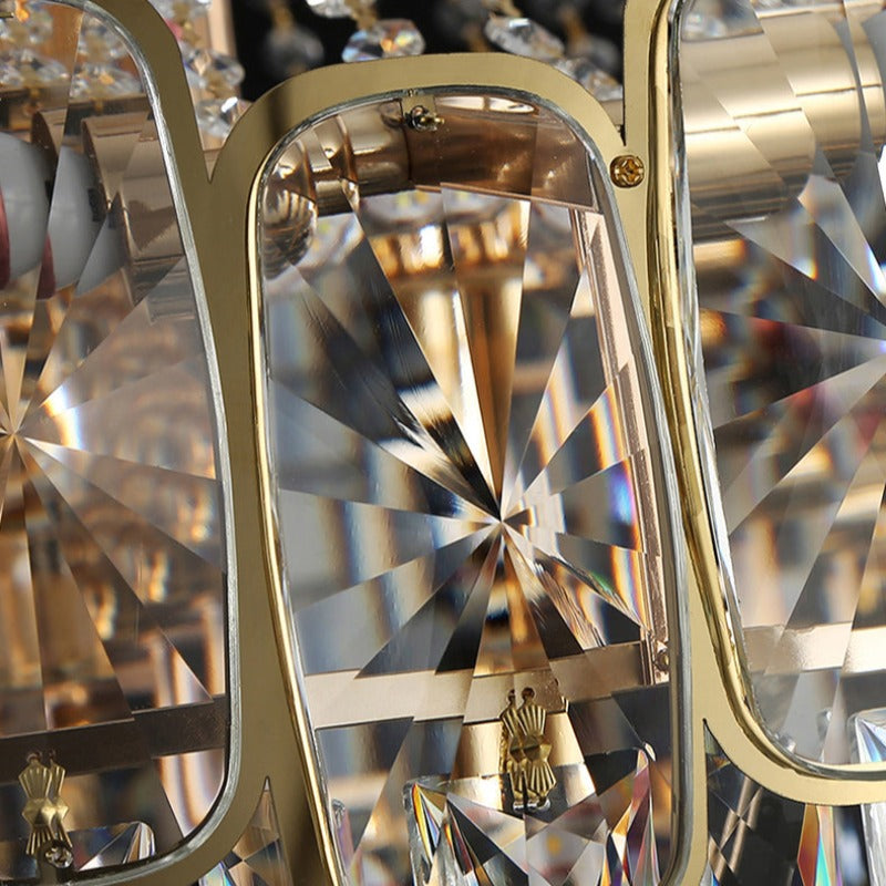 Castel 40" Crystal Chandelier