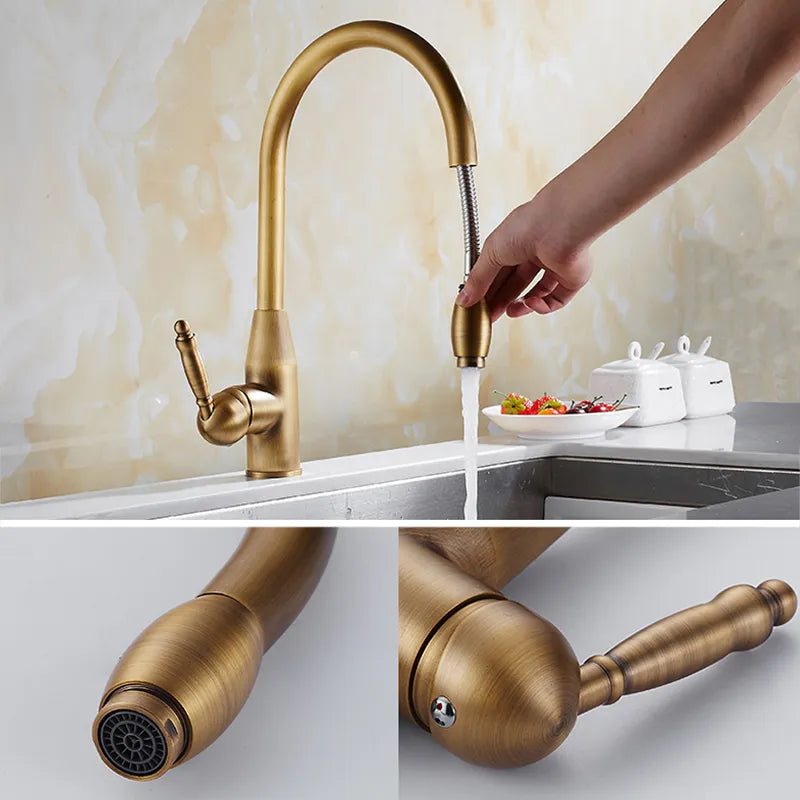 Ellen™ Antique Bronze Kitchen Faucet