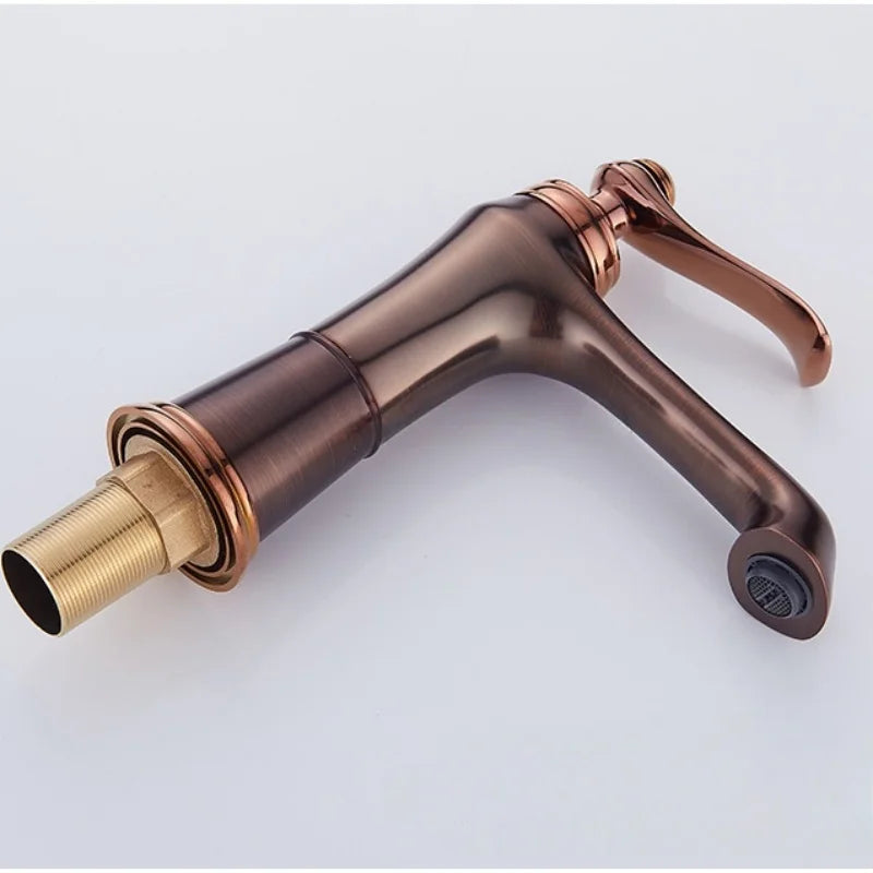 Hudson Single Handle Bathroom Sink Faucet – ORB Brass Faucet | AllFixture
