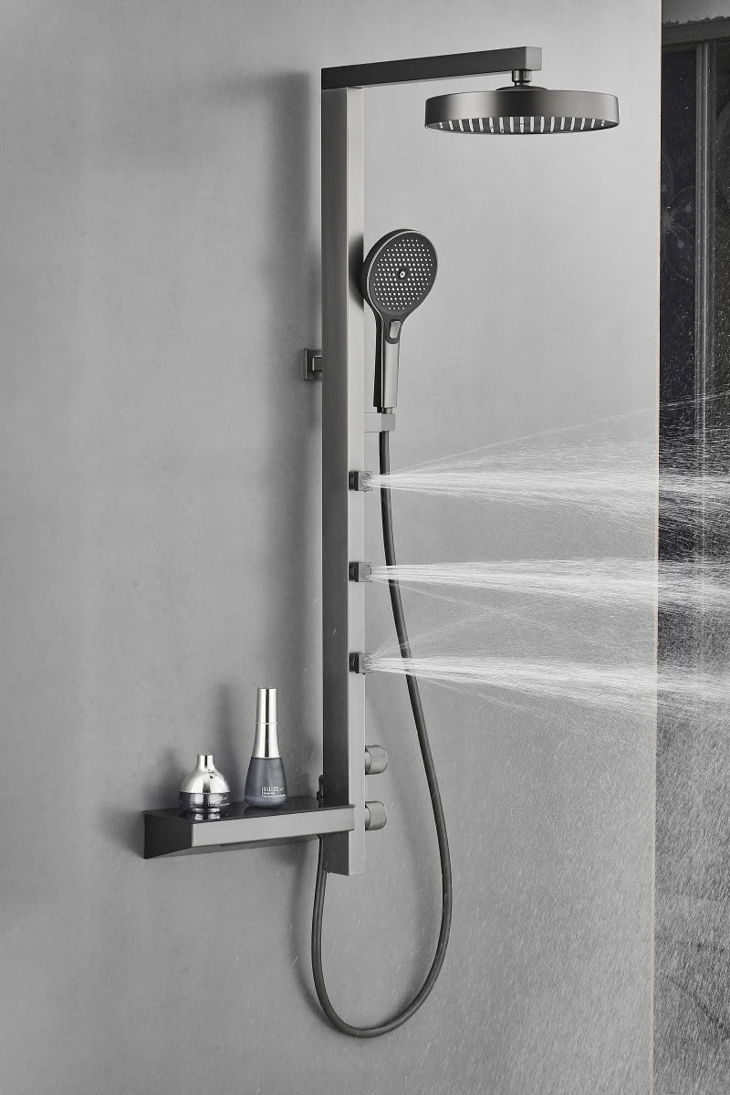 Complete Shower Set With Body Sprayers