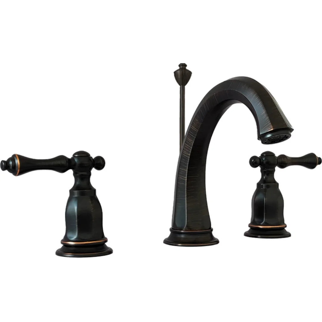 Kensington Widespread Bathroom Sink Faucet – Dual Handle | AllFixture