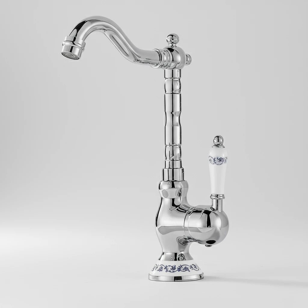 Heritage Brass Faucet – Tall Single Handle | AllFixture