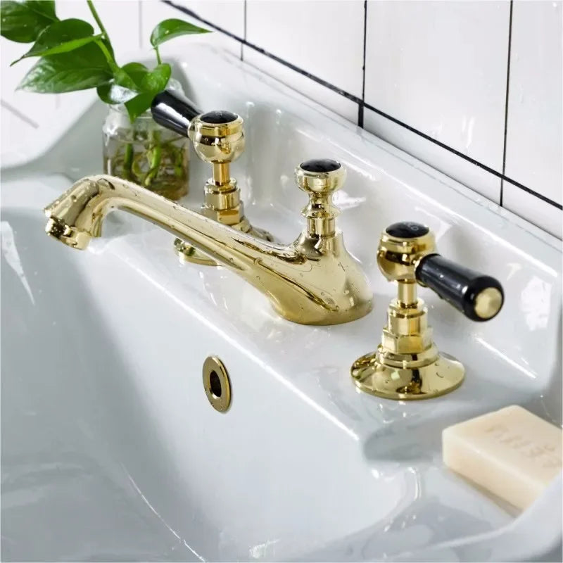 Windsor Widespread Bathroom Sink Faucet – 8-Inch Dual Handle | AllFixture