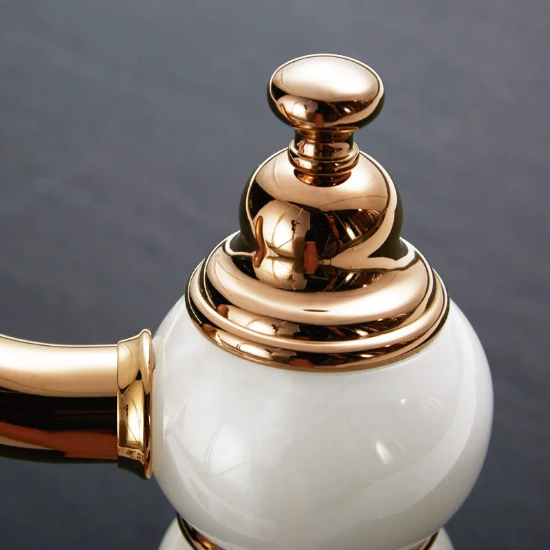 Imperial Jade Widespread Bathroom Faucet – Solid Brass Sink Faucet | AllFixture