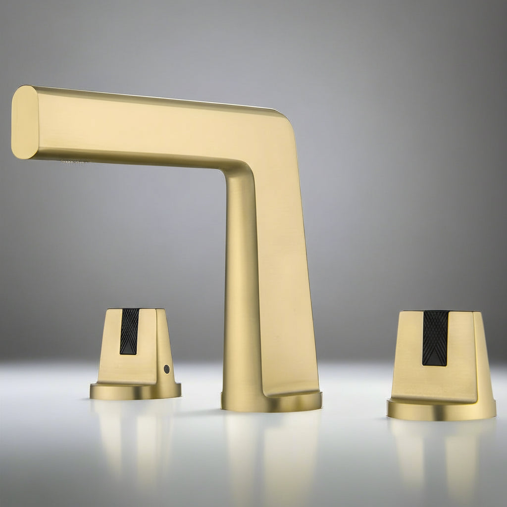 Valmont Widespread Bathroom Sink Faucet – Dual Handles | AllFixture