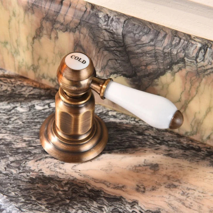 Kensington Widespread Bathroom Sink Faucet – Dual Handle | AllFixture