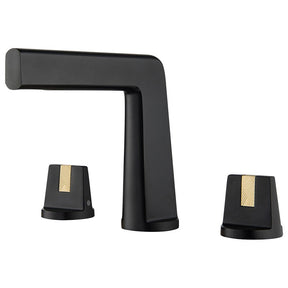 Solid Brass Dual Handle Bathroom Faucet