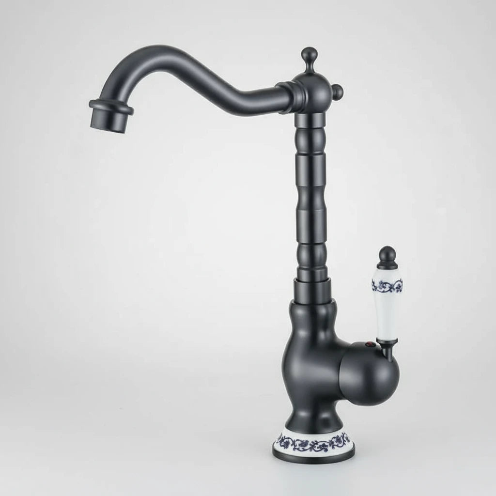 Heritage Brass Faucet – Tall Single Handle | AllFixture