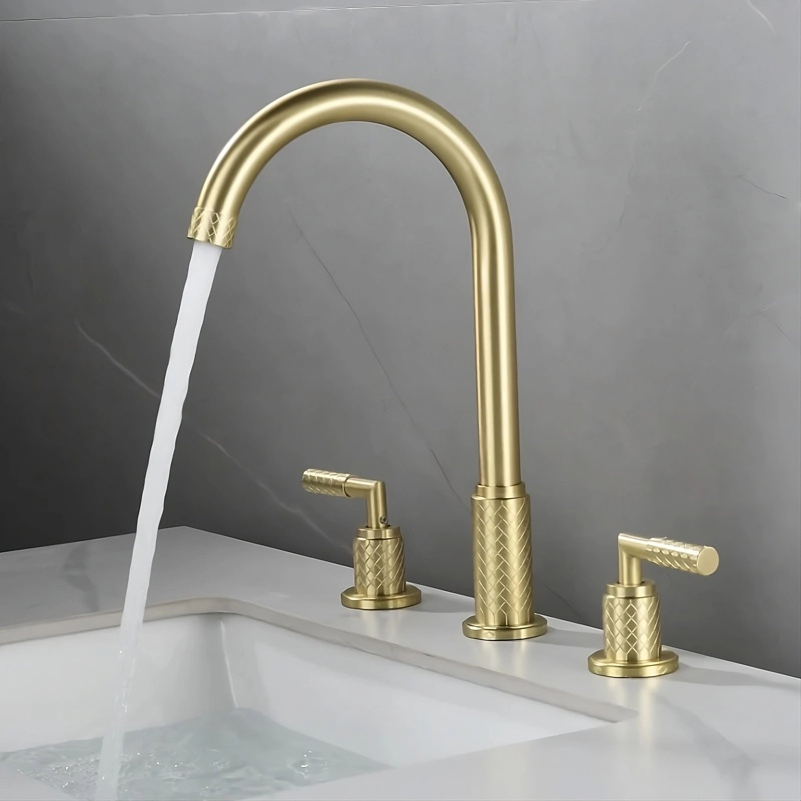 Tiqui™ Solid Brass Bathroom Sink Faucet